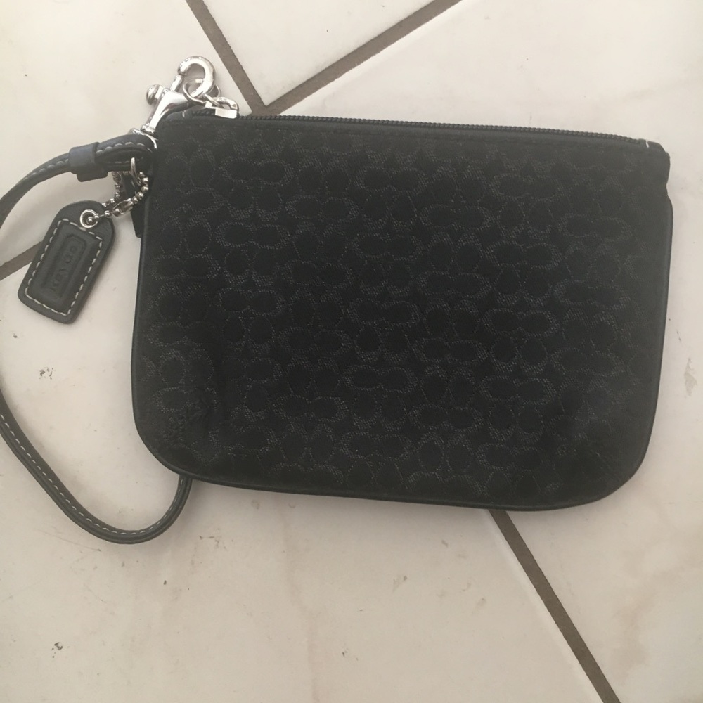 Coach small wristlet
